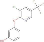 3-{[3-Chloro-5-(trifluoromethyl)-2-pyridinyl]-oxy}benzenol