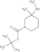 tert-Butyl 3-methyl-3-(methylamino)piperidine-1-carboxylate