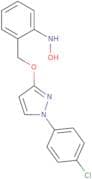 N-[2-[[1-(4-Chlorophenyl)pyrazol-3-yl]oxymethyl]phenyl]hydroxylamine