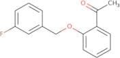 2Prime-(3-Fluorobenzyloxy)acetophenone
