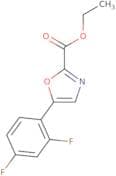 Ethyl 5-(2,4-difluorophenyl)oxazole-2-carboxylate