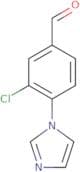 3-Chloro-4-(1H-imidazol-1-yl)benzaldehyde