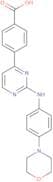 4-(2-(4-Morpholinophenylamino)pyrimidin-4-yl)benzoic acid