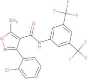 N-(3,5-bis(trifluoromethyl)phenyl)(3-(2-chlorophenyl)-5-methylisoxazol-4-yl)formamide