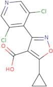 5-Cyclopropyl-3-(3,5-dichloro-4-pyridyl)isoxazole-4-carboxylic acid
