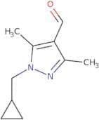1-(Cyclopropylmethyl)-3,5-dimethyl-1H-pyrazole-4-carbaldehyde