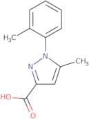 5-Methyl-1-(2-methylphenyl)-1H-pyrazole-3-carboxylic acid