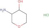 (3R,4S)-3-Aminotetrahydropyran-4-ol,hydrochloride