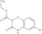 ethyl 6-Bromo-3-oxo-3,4-dihydro-2H-benzo[b][1,4]oxazine-2-carboxylate