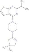 4-(4-(5,5-Dimethyl-4,5-dihydrothiazol-2-yl)piperazin-1-yl)-6-isopropylthieno[2,3-d]pyrimidine