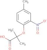 2-Methyl-2-(4-methyl-2-nitrophenoxy)propanoic acid