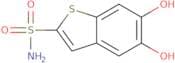 5,6-Dihydroxy-1-benzothiophene-2-sulfonamide