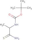 tert-Butyl N-(1-carbamothioylethyl)carbamate