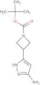 tert-Butyl 3-(3-amino-1H-pyrazol-5-yl)azetidine-1-carboxylate