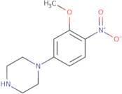 1-(3-Methoxy-4-nitrophenyl)piperazine