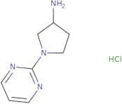 (3S)-1-(Pyrimidin-2-yl)pyrrolidin-3-amine hydrochloride