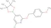 2-Chloro-6-(4-methoxybenzyloxy)pyridine-4-boronic acid, pinacol ester