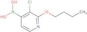 (2-Butoxy-3-chloropyridin-4-yl)boronic acid