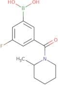 3-Fluoro-5-(2-methyl-1-piperidinylcarbonyl)benzeneboronic acid