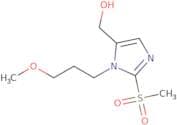 [2-Methanesulfonyl-1-(3-methoxypropyl)-1H-imidazol-5-yl]methanol