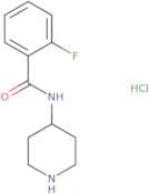 2-Fluoro-N-(piperidin-4-yl)benzamide hydrochloride