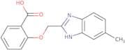 2-((5-Methyl-1H-benzo[D]imidazol-2-yl)methoxy)benzoic acid