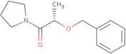 (S)-2-(Benzyloxy)-1-(pyrrolidin-1-yl)propan-1-one