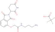 N-(3-Aminopropyl)-2-((2-(2,6-dioxopiperidin-3-yl)-1,3-dioxoisoindolin-4-yl)oxy)acetamide trifluoro…