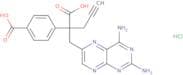 4-{1-carboxy-1-[(2,4-diaminopteridin-6-yl)methyl]but-3-yn-1-yl}benzoic acid hydrochloride