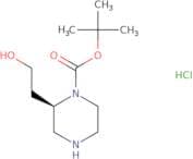 (R)-tert-Butyl 2-(2-hydroxyethyl)piperazine-1-carboxylate hydrochloride