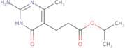 Isopropyl 3-(2-amino-4-hydroxy-6-methyl-5-pyrimidinyl)propanoate
