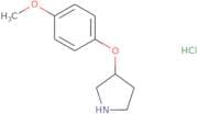 3-(4-Methoxyphenoxy)pyrrolidine hydrochloride