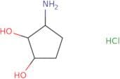 rac-(1R,2R,3R)-3-Amino-1,2-cyclopentanediol hydrochloride