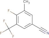 4-Fluoro-3-methyl-5-(trifluoromethyl)benzonitrile