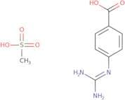 4-Guanidinobenzoic Acid Methanesulfonate