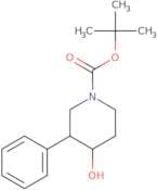 Trans-tert-butyl 4-hydroxy-3-phenylpiperidine-1-carboxylate