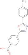 4-[5-(4-Methylphenyl)-1,3,4-oxadiazol-2-yl]benzoic acid