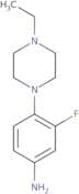 4-(4-Ethyl-1-piperazinyl)-3-fluoro-benzenamine
