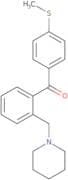 2-Piperidinomethyl-4'-thiomethylbenzophenone