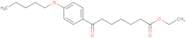 Ethyl 7-oxo-7-(4-pentyloxyphenyl)heptanoate