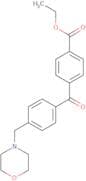 4-Carboethoxy-4'-morpholinomethyl benzophenone