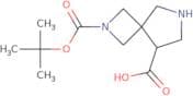 2-[(tert-butoxy)carbonyl]-2,6-diazaspiro[3.4]octane-8-carboxylic acid