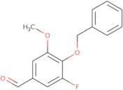 4-(Benzyloxy)-3-fluoro-5-methoxybenzaldehyde