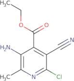 Ethyl 3-amino-6-chloro-5-cyano-2-methylisonicotinate