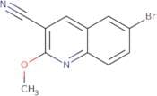 6-Bromo-2-methoxyquinoline-3-carbonitrile