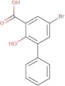 5-Bromo-2-hydroxy-(1,1'-biphenyl)-3-carboxylic acid