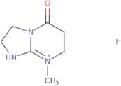 8-Methyl-2,3,6,7-tetrahydro-1H-imidazo[1,2-a]pyrimidin-8-ium-5-one iodide