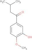 1-(3-Hydroxy-4-methoxyphenyl)-3-methylbutan-1-one