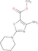 Methyl 4-amino-2-piperidin-1-yl-1,3-thiazole-5-carboxylate