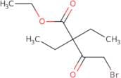 Ethyl 4-bromo-2,2-diethyl-3-oxobutanoate